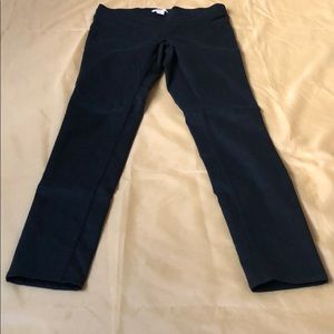 Dark green skinny jeans